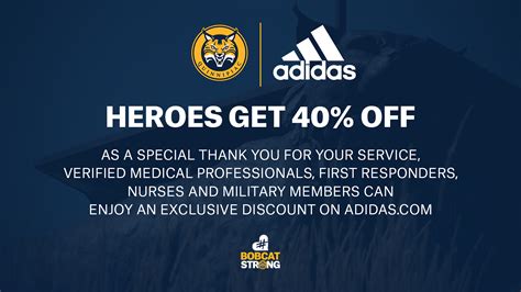 adidas discount for health care workers.